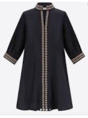 NWT NAVYBLEU Campbell Dress Black Small